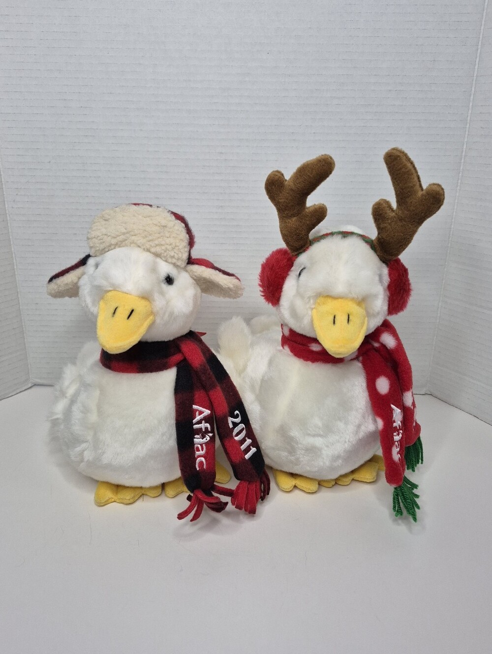 Macy's Aflac Ducks Pair 2011 and 2012 No Sounds